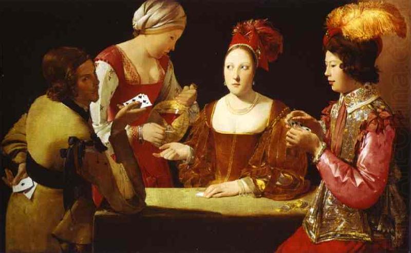 The Cheat with the Ace of Clubs, Georges de La Tour